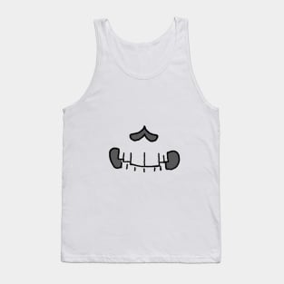 Skull-Mouth Tank Top